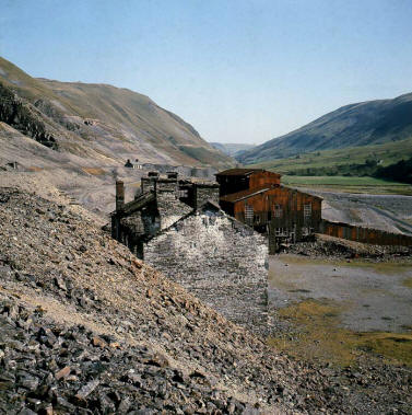 Cwmystwyth mines (from the Cambrian Mines Trust website)